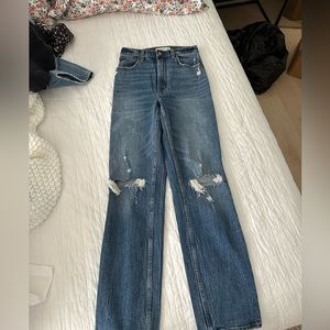 90s Ultra High Rise Straight Leg Jeans